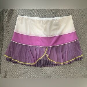 Lucky in love tennis skirt size